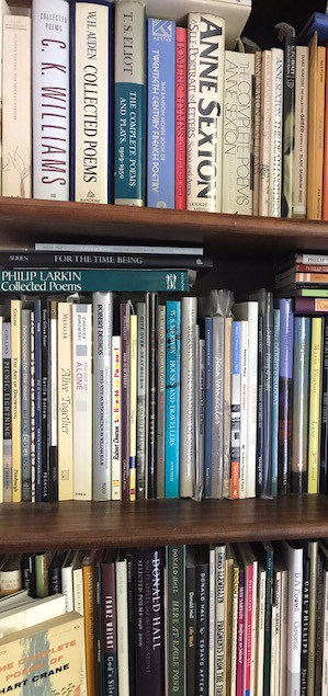 Poetry bookshelf